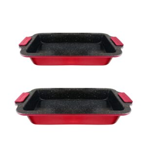 LOT DE 2 PLATS A FOUR 36/40CM