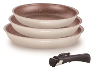 Batterie 4 pièces crème