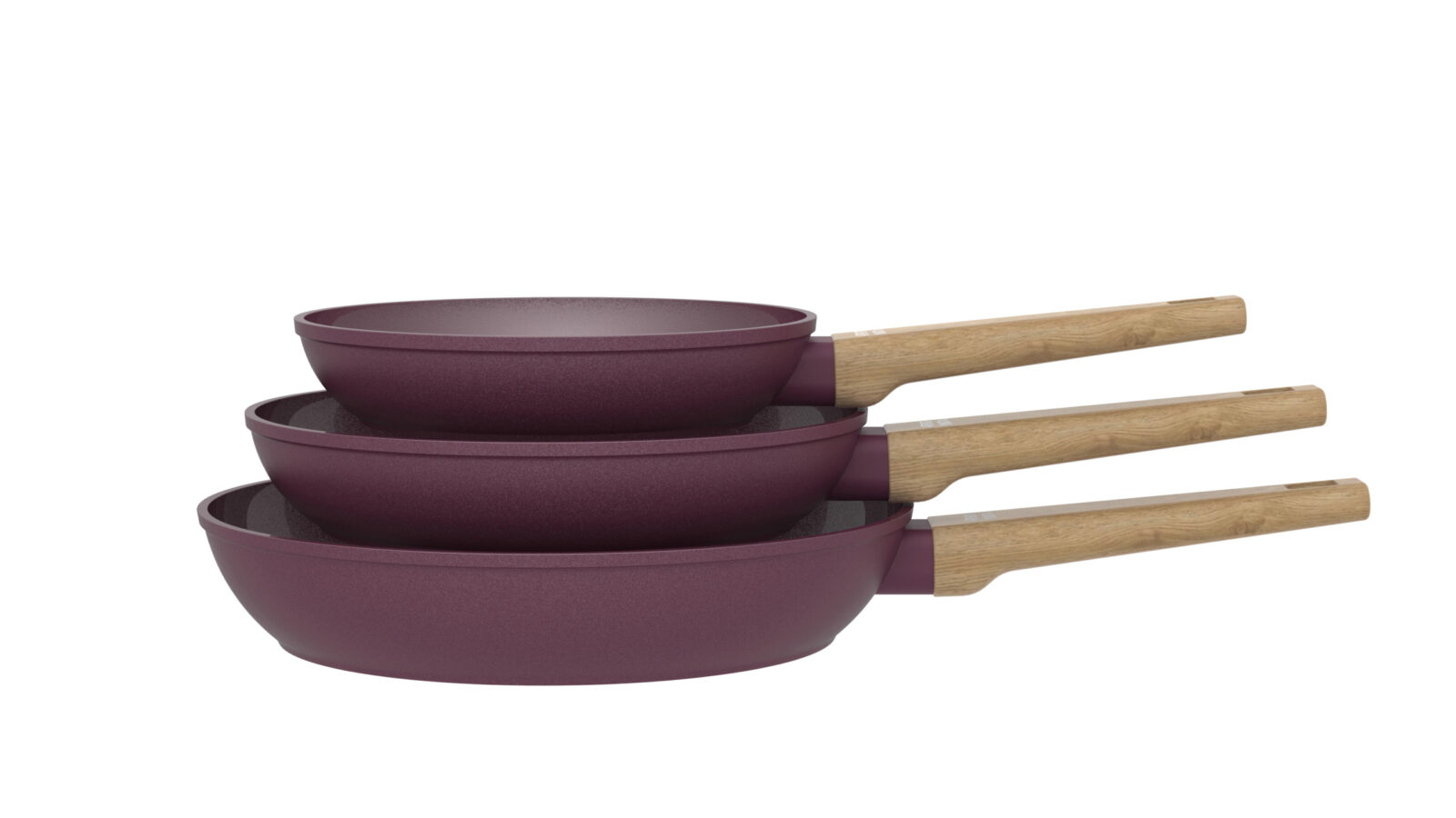 Set de 3 poêles