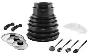 AM. Batterie 20 pcs Noir Mat