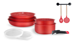 AM. Batterie 10 pcs rouge