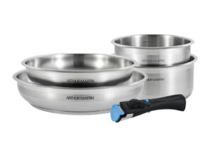 Batterie amovible 5 pièces inox 18/10