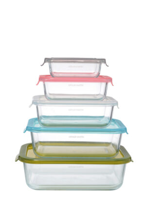 Set de 5 boîtes de conservation
