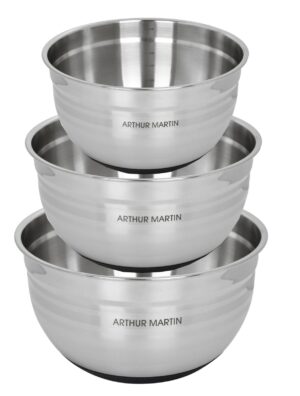 Saladier en acier inoxydable 18 x 11 cm