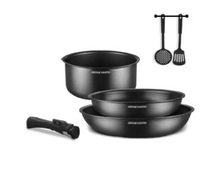 AM. Batterie 6 pièces aluminium