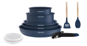 Batterie 10 pièces bleue