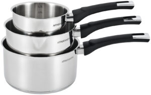 Set 3 Casseroles Inox - Gamme Elegance – Arthur Martin