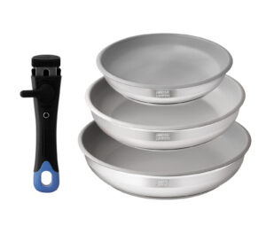 Set amovible de 3 poêles revêtement céramique