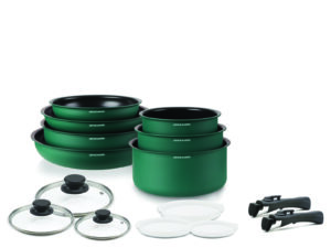 BATTERIE AMOVIBLE 15 PIECES VERTE