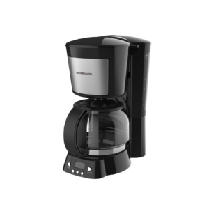 Cafetière electrique 1.25L thème noir Inox