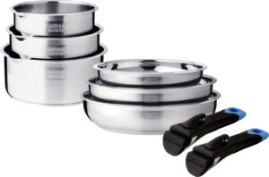 Batterie amovible 8 pièces iNOX 18/10