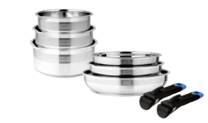 Batterie amovible 8 pièces iNOX 18/10