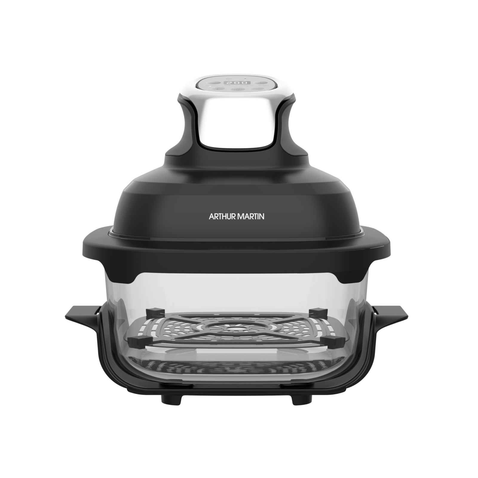 Friteuse à air chaud 4,2L – Technologie Krunch Fry – NOIR