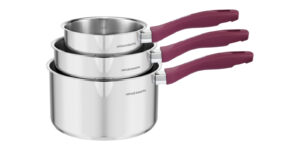 Set 3 casseroles inox