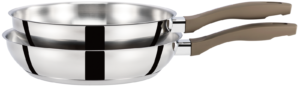 Set 2 poêles 24/26 cm – Arthur Martin